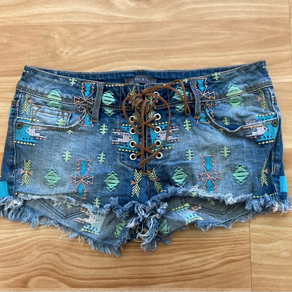 Kendall and Kylie Denim Shorts